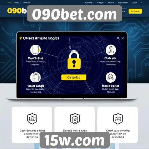 Recursos de segurança no site 090bet.com